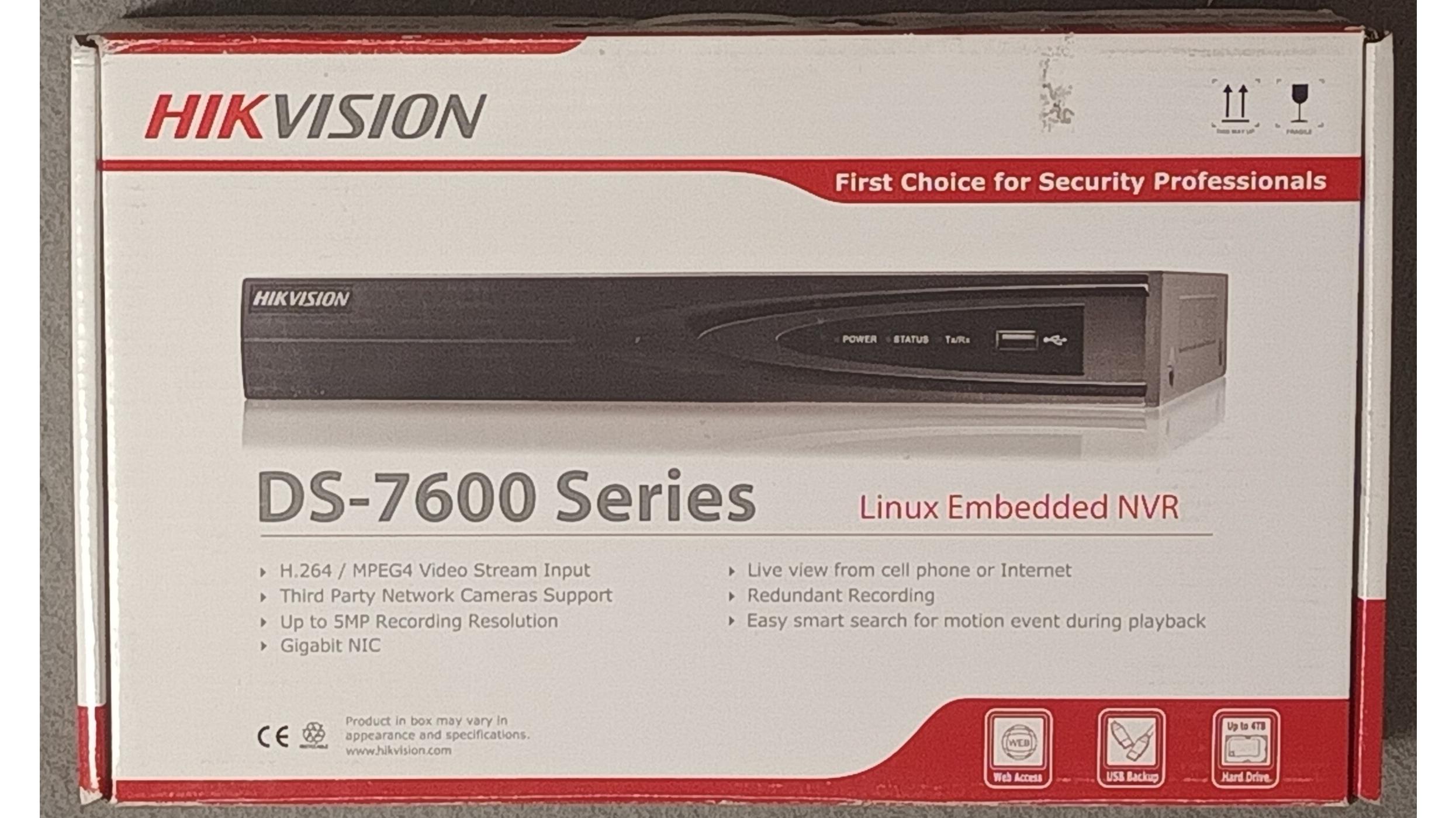 دستگاه NVR هایک ویژن