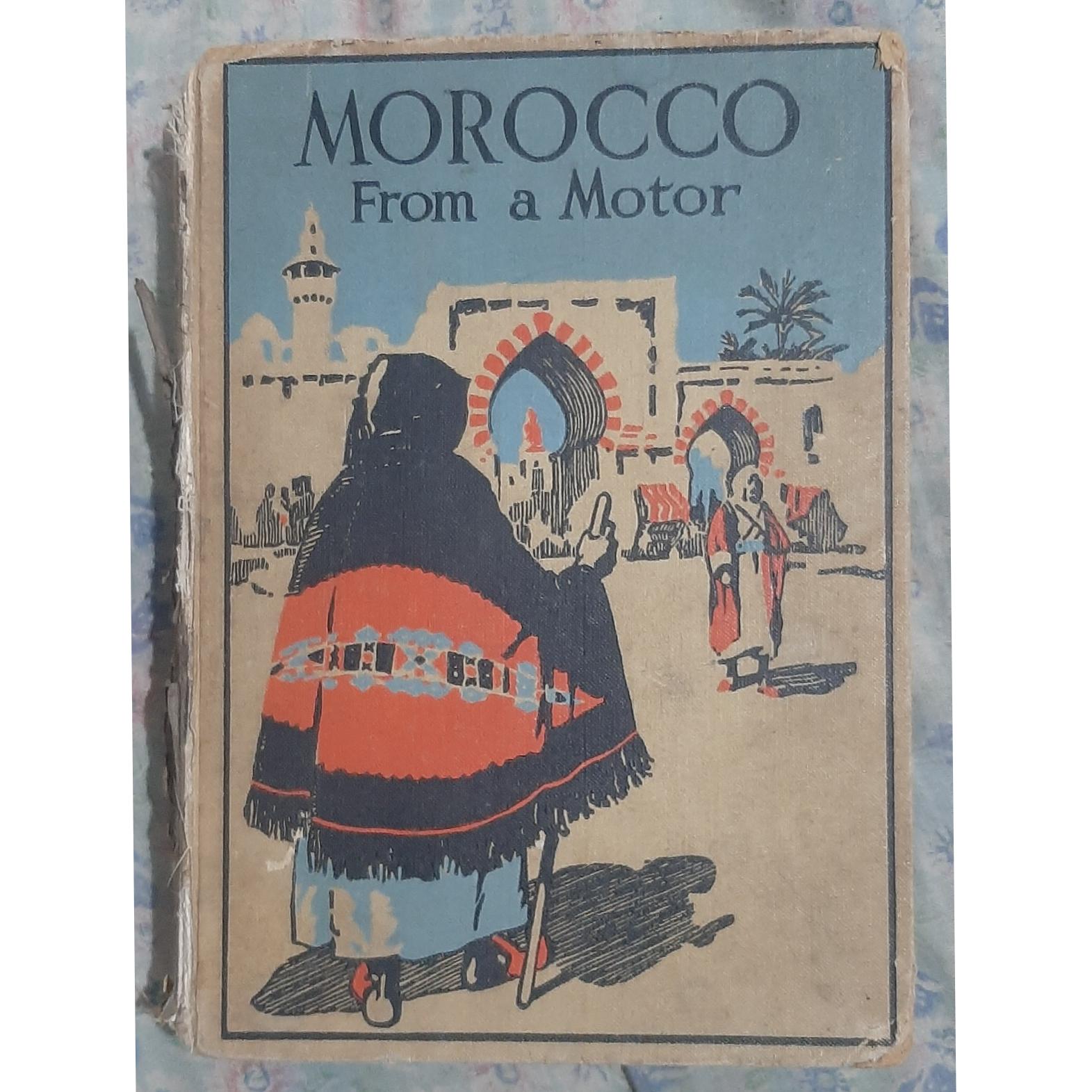 کتاب Morocco from a motor (چاپ مصور قاجاری)