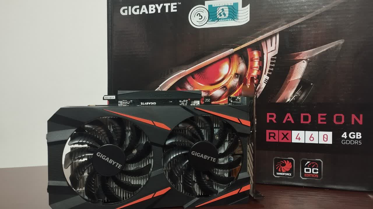 RX 460 Gigabyte Windforce OC 4G