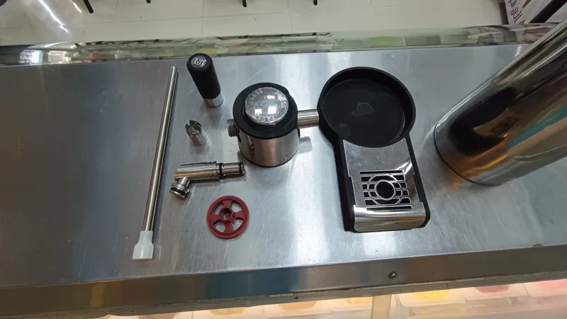 گل خامه زن رومیزی یک لیتری دو جداره