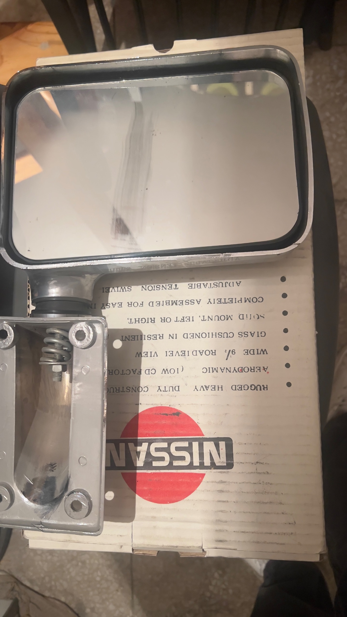 آینه بغل نیسان پاترول سمت راست