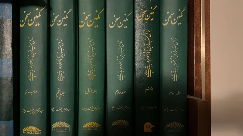 سری کتاب بسیار نفیس گنج سخن