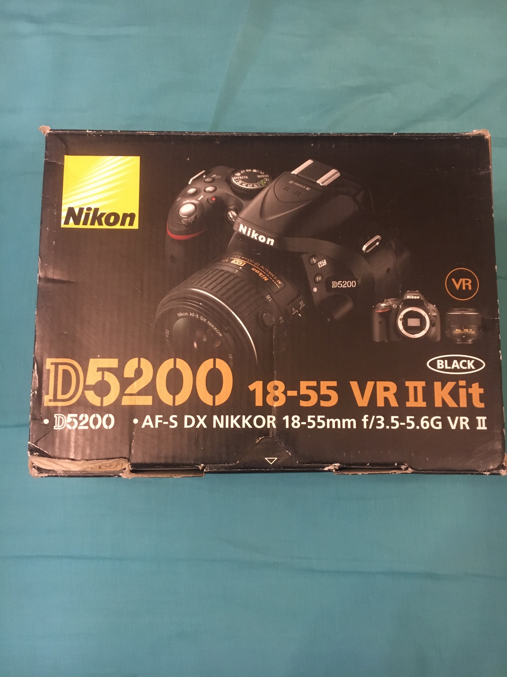 کارتن خالی دوربین نیکون D5200