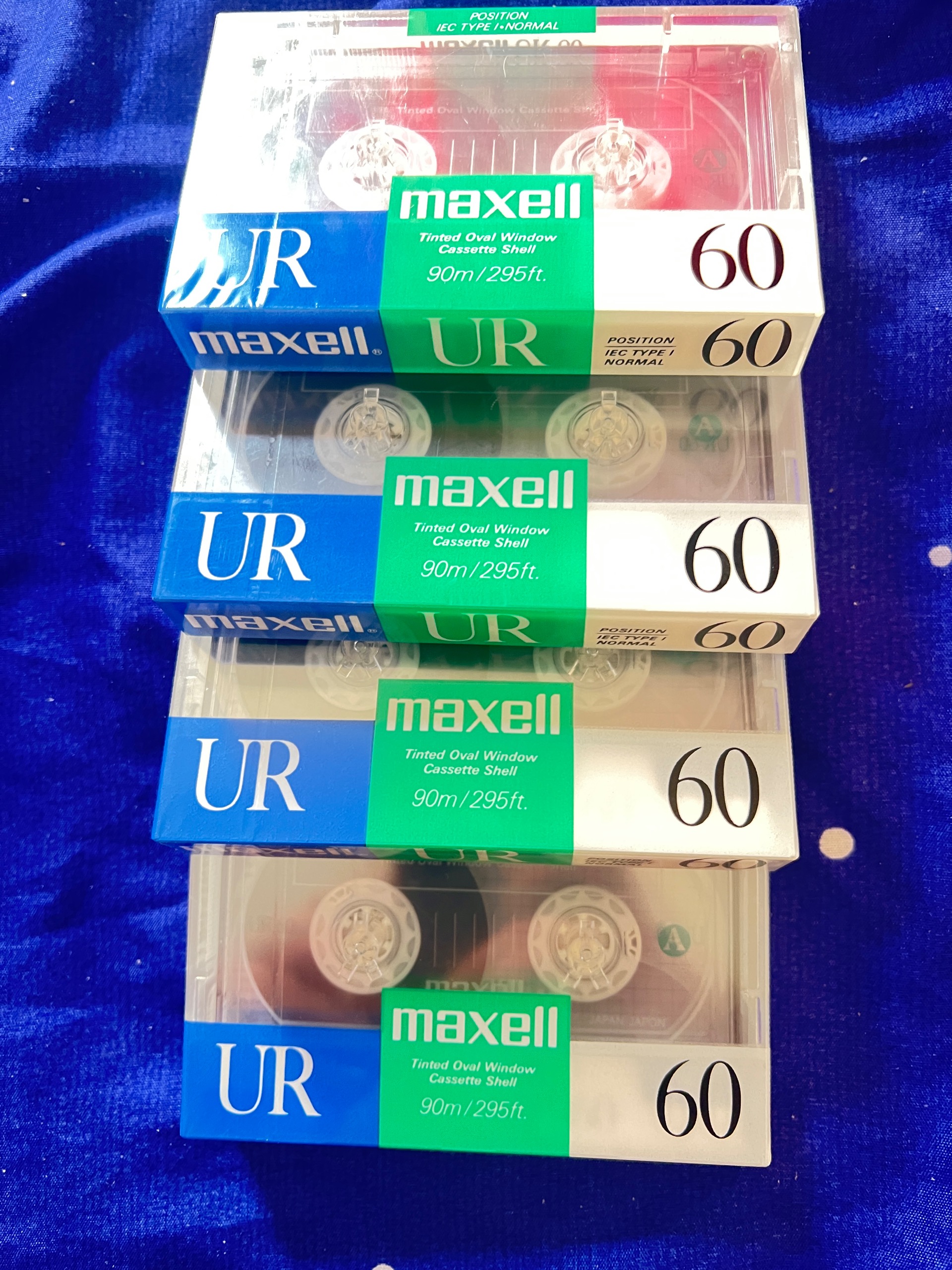 نوار کاست خام maxell