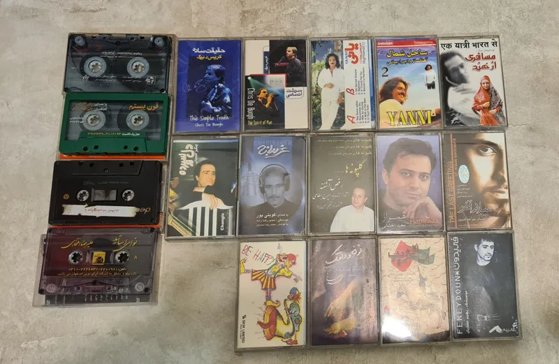 18عدد نوار کاست اورژینال