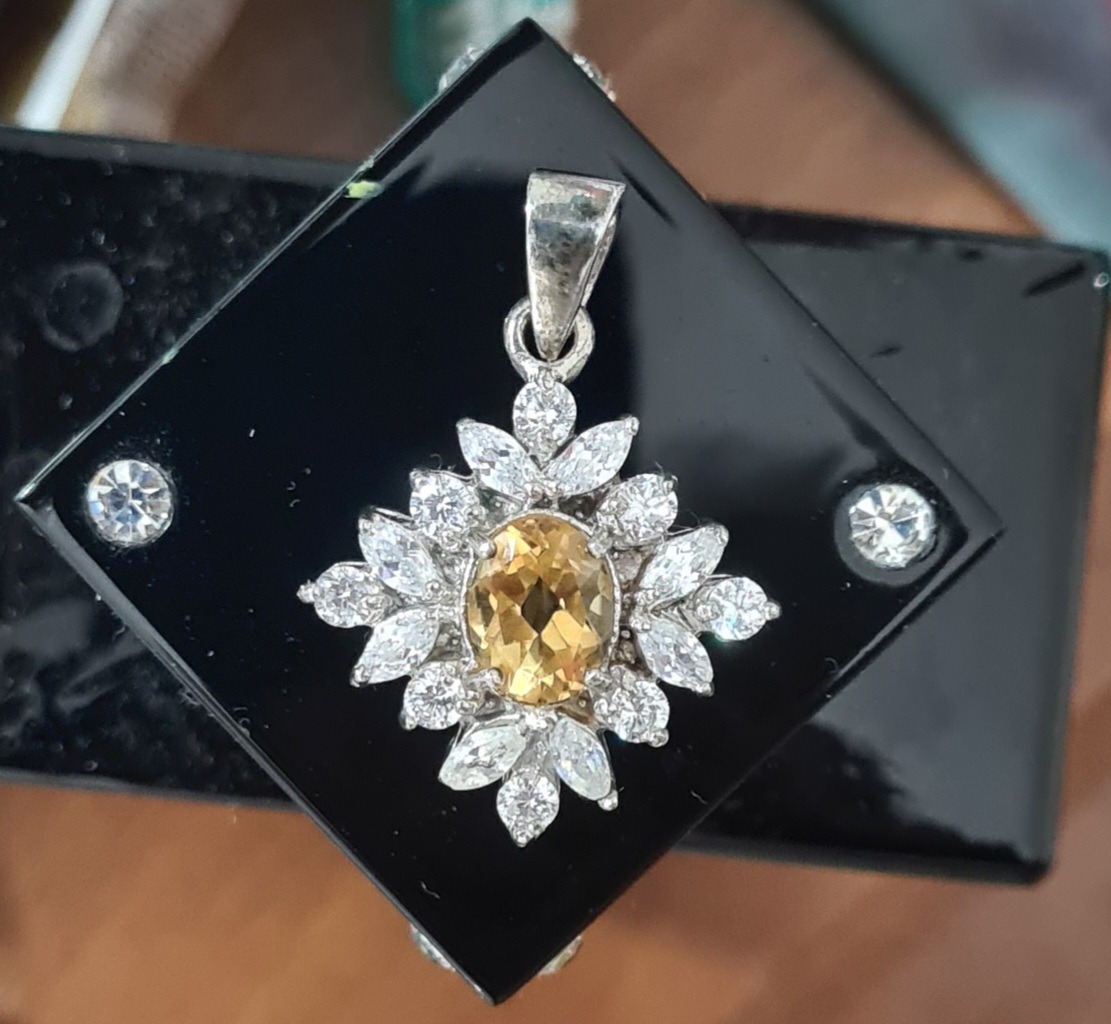 آویز گردنی نقره