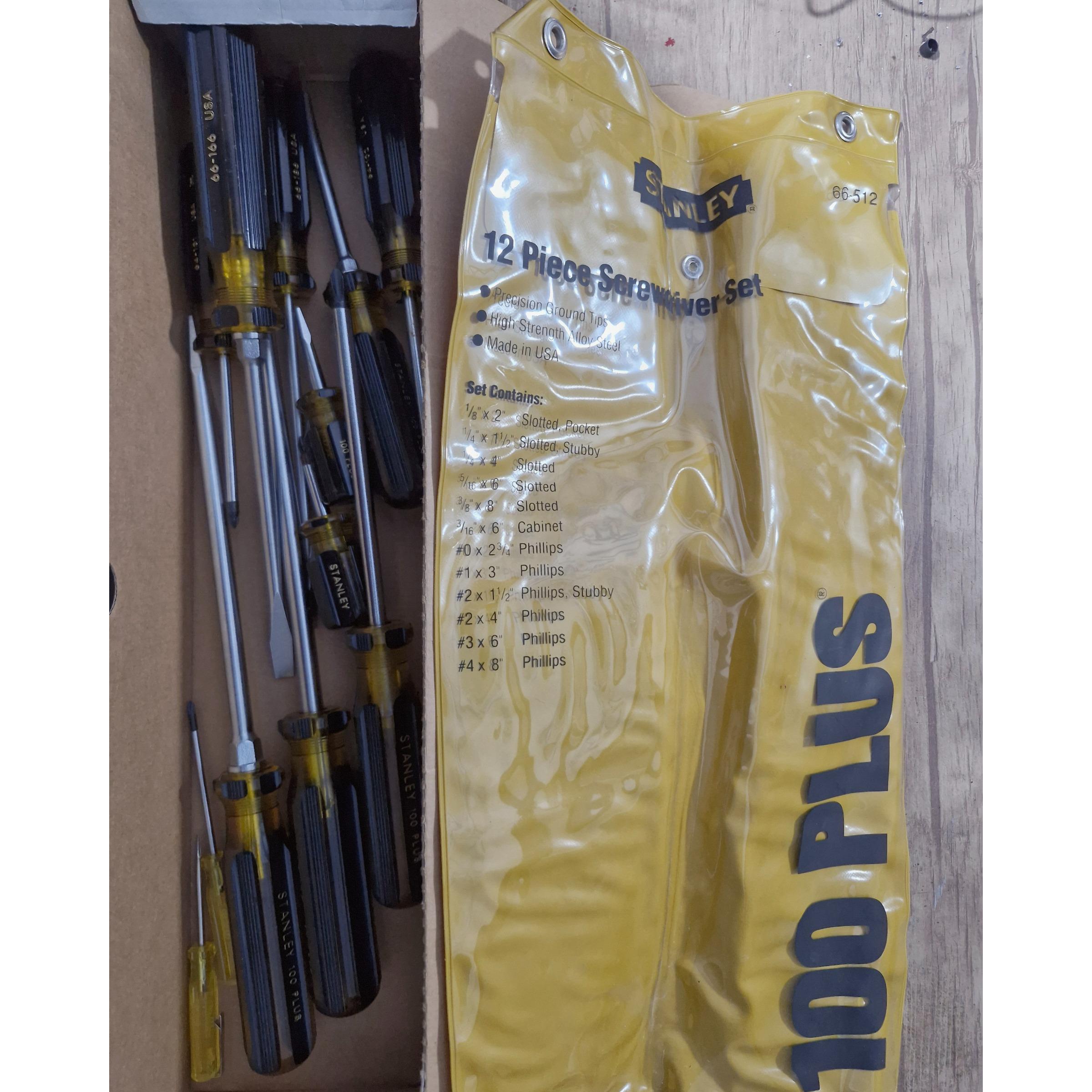 ست 12 عددی پیچگوشتی STANLEY ساخت امریکا