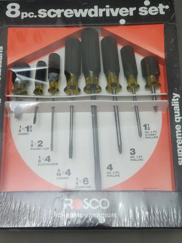 ست پیچگوشتی 8 عددی ROSCO امریکا