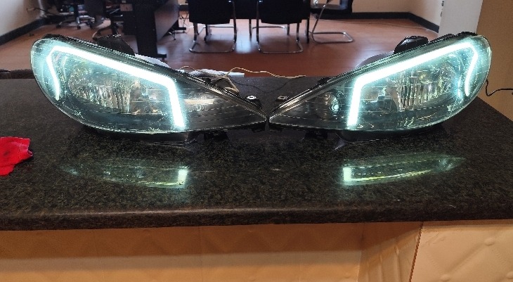 جفت چراغ اسپورت طرح دنا پلاس 206