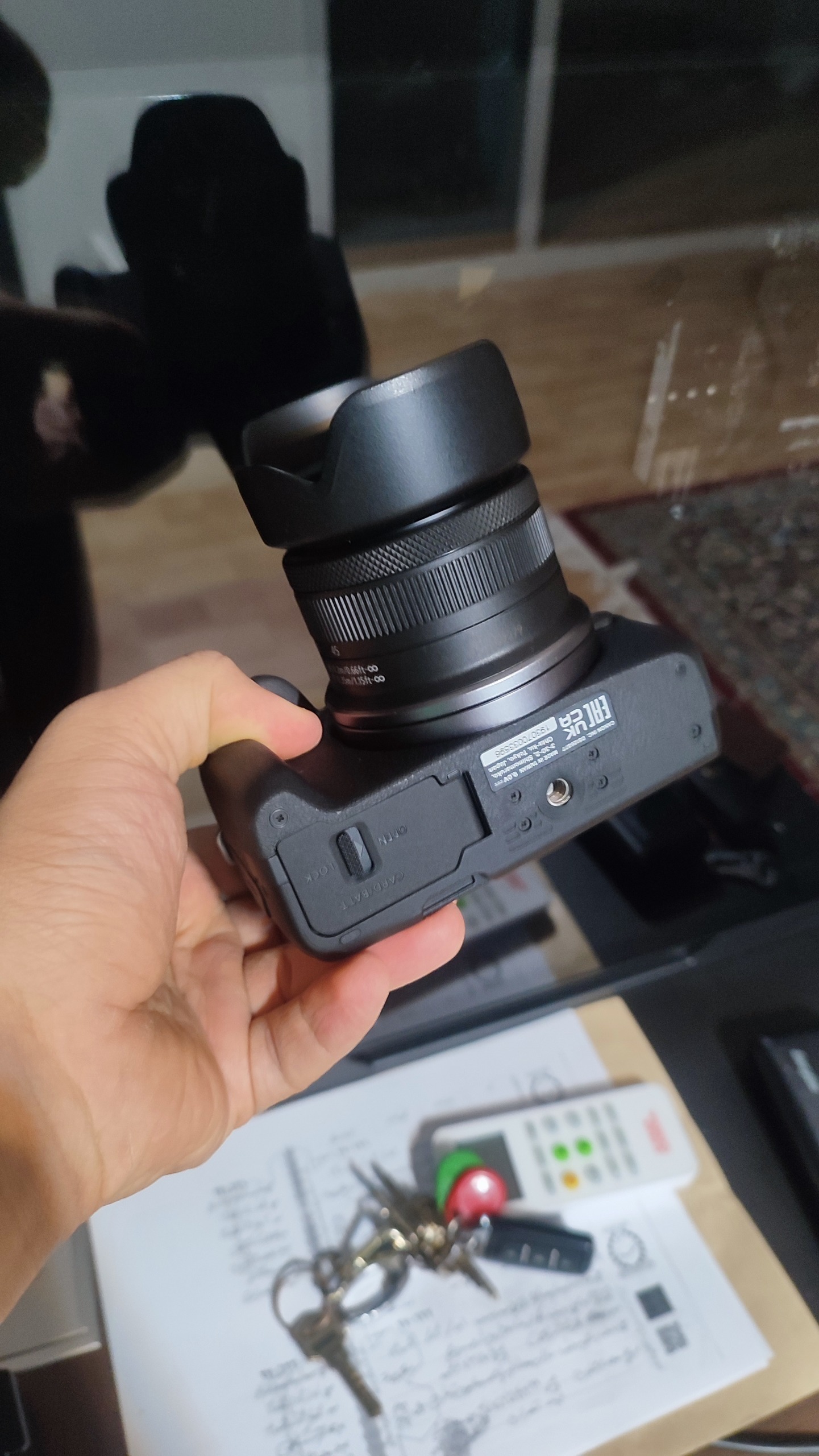 دوربین canon r50 - در حد اکبند