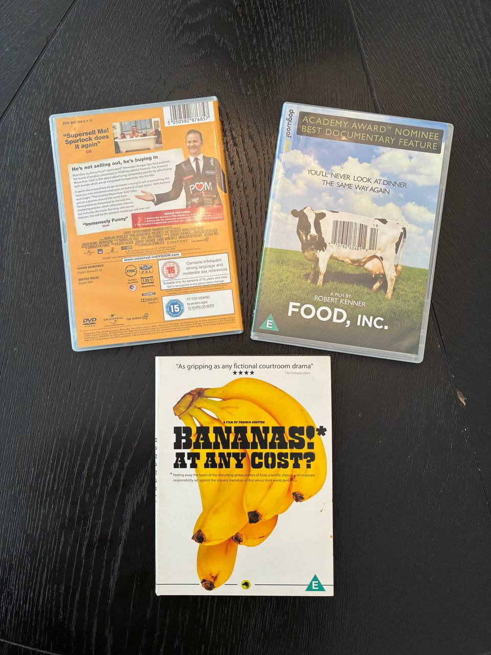 سه DVD مستند اصل به زبان انگلیسی