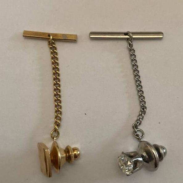 2 عدد سنجاق کراوات