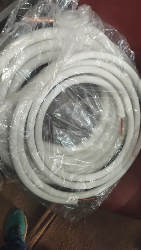 لوله مسی کولر گازی فابریکی 5 متری