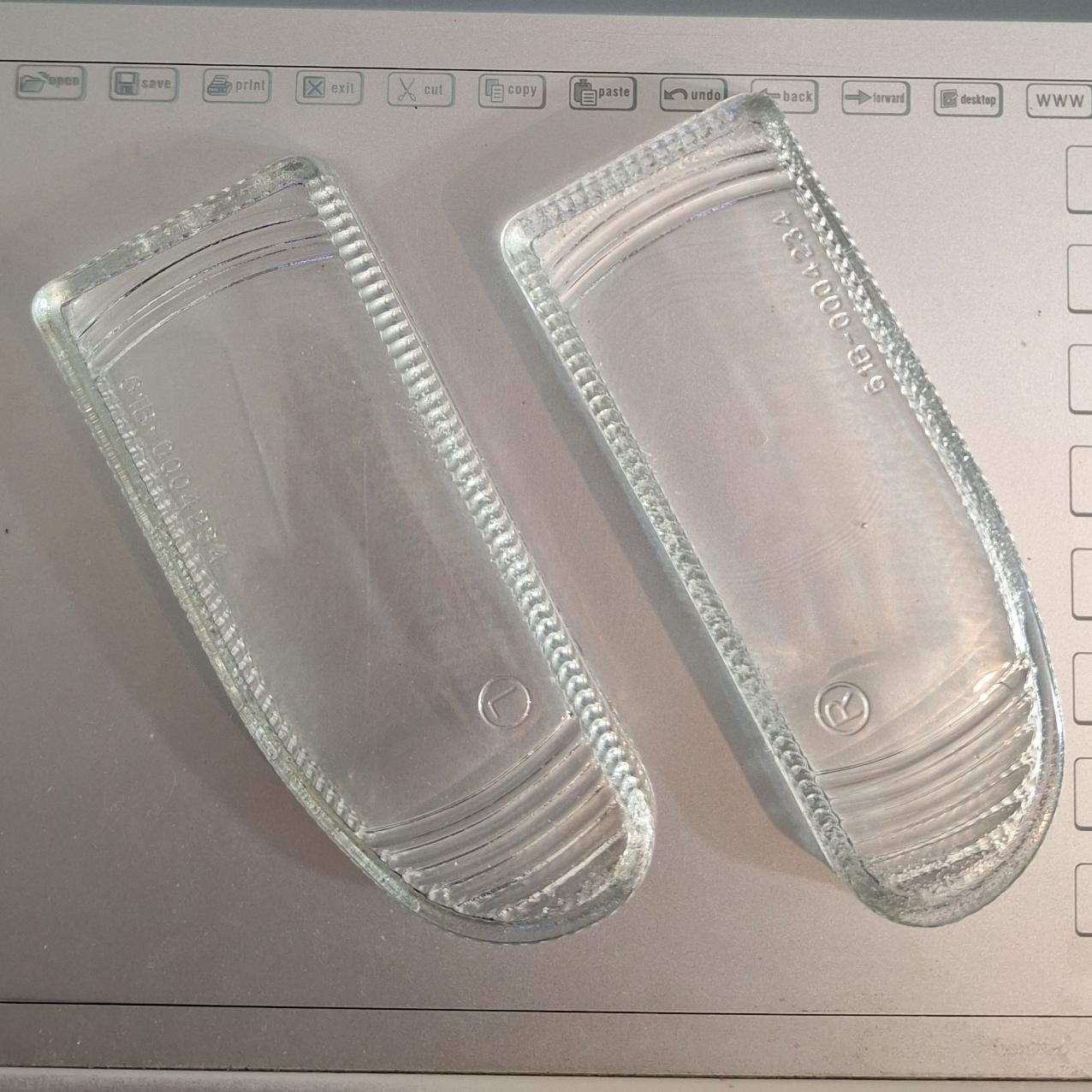 شیشه یدکی مه شکن پراید