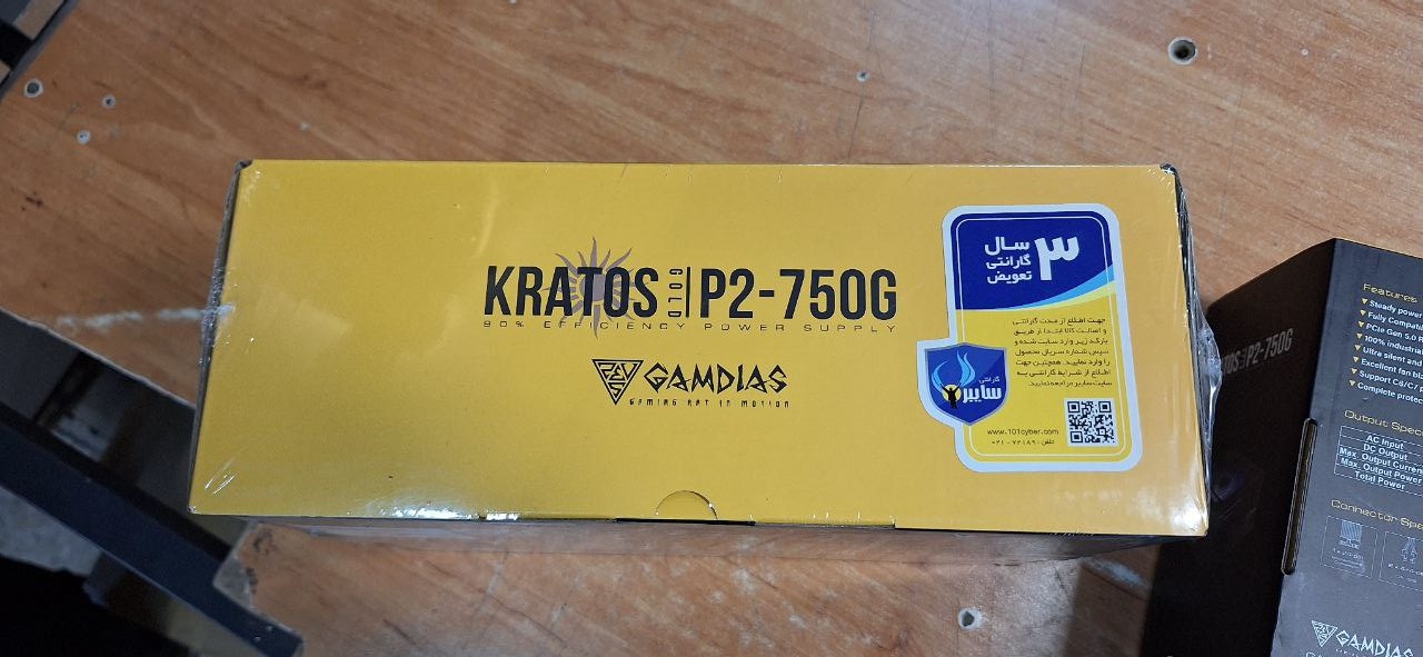 پاور Gamdias مدل Kratos P2-750G