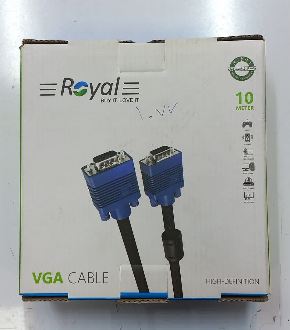 کابل VGA 10M  Royal