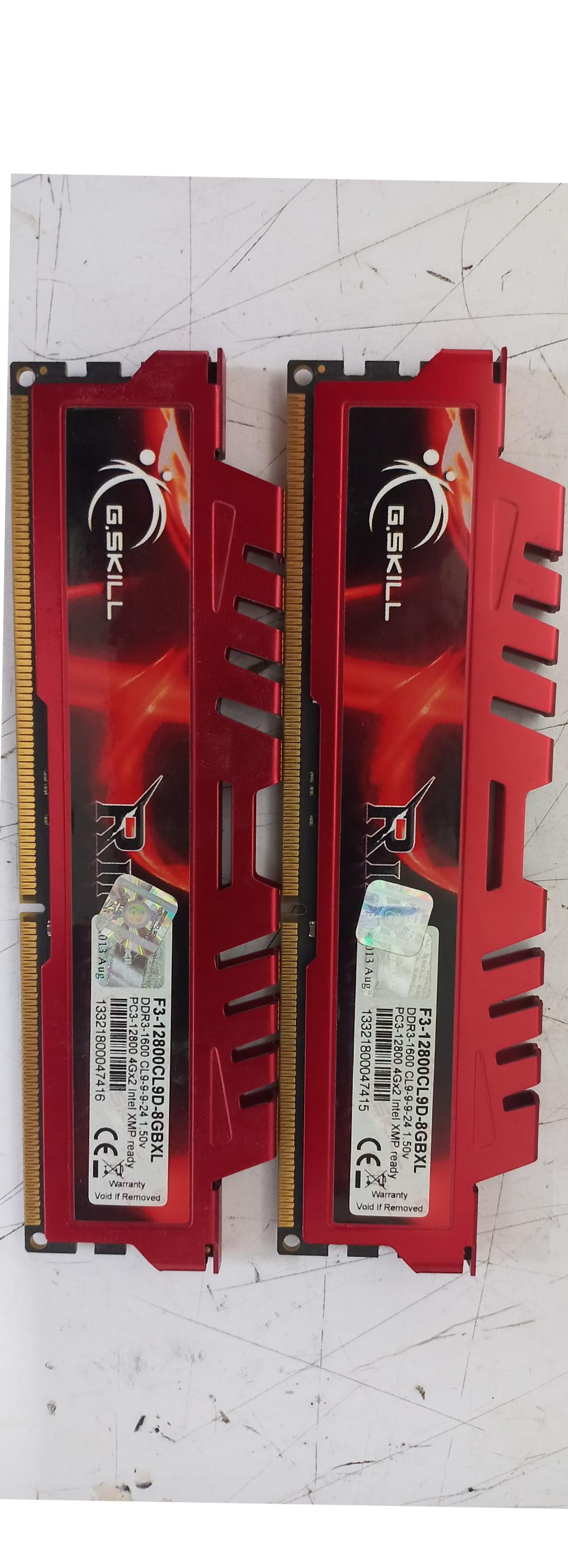 رم کامپیوتر G.SKILL RIPJAWS 1600Mhz 8G