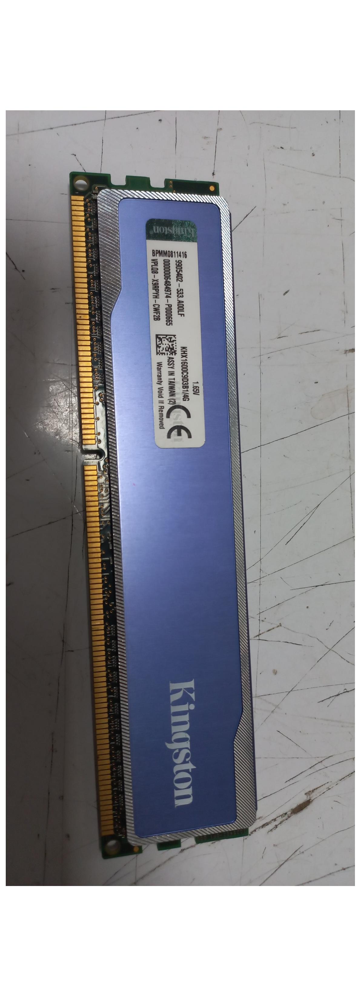 رم کامپیوتر Kingstone FURY HYPERX 1600 4GB