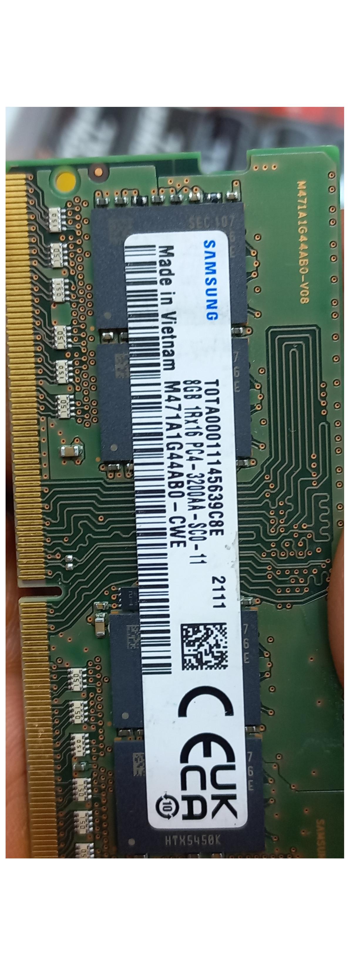 رم لپ تاپ SAMSUNG 8G DDR4 3200MHZ