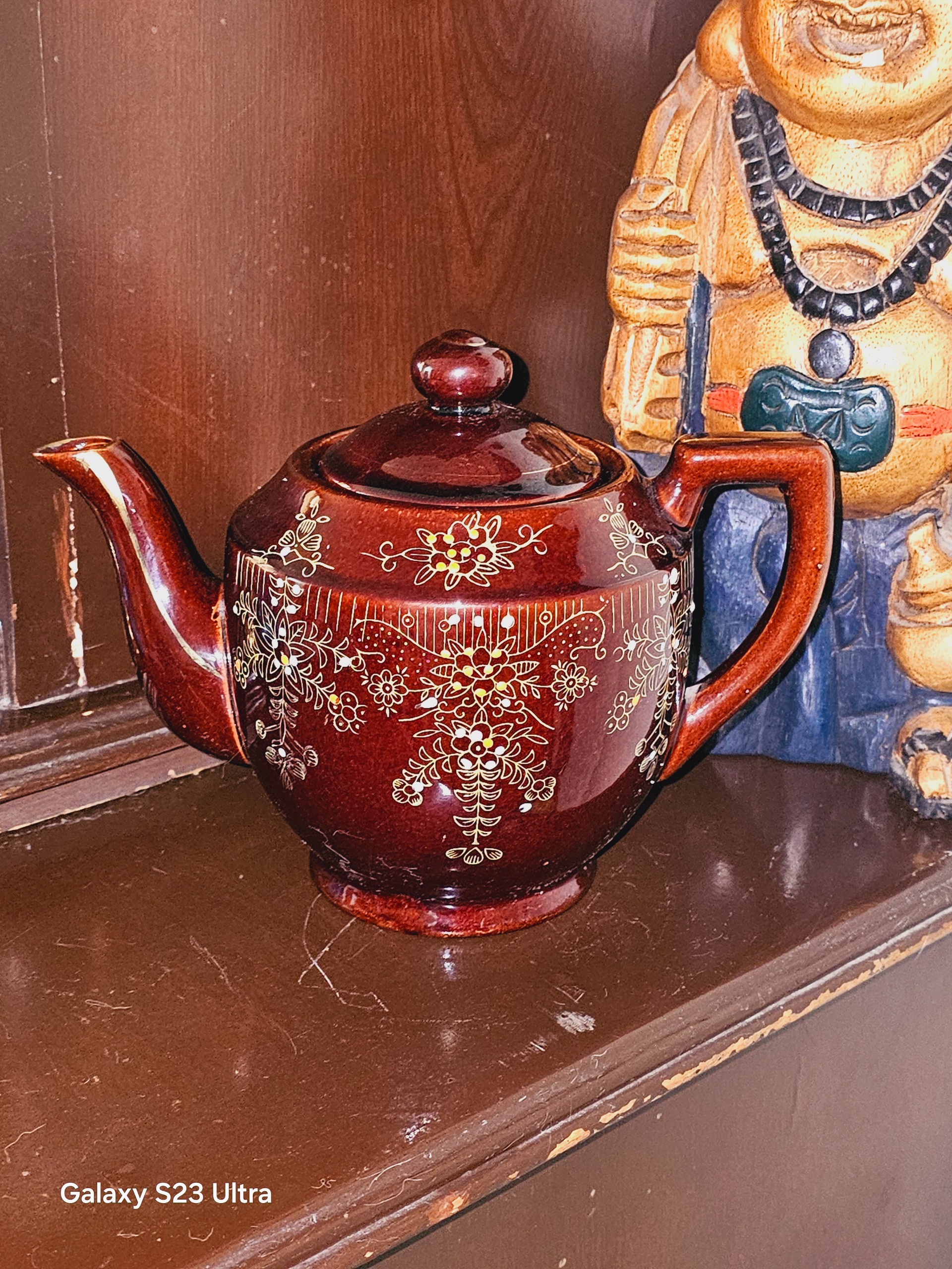 قوری قدیمی ژاپن(توضیحات)