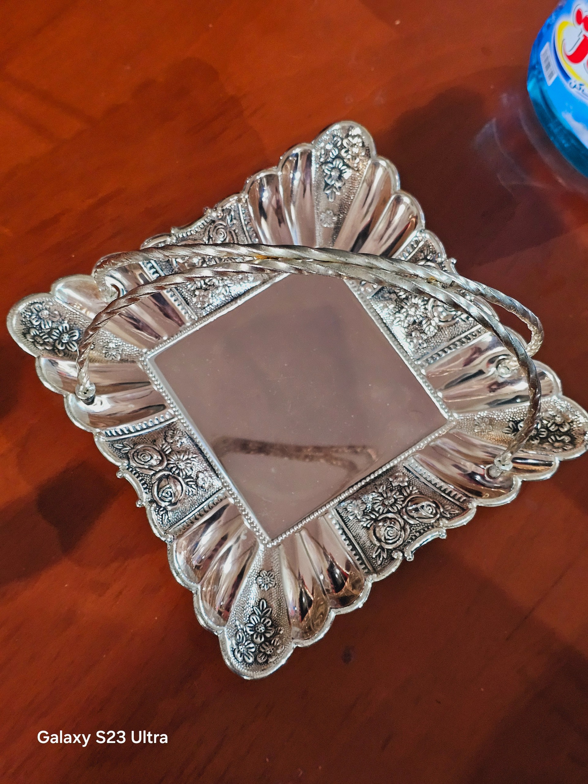 شیرینی خوری سیلور دسته دار توضیحات