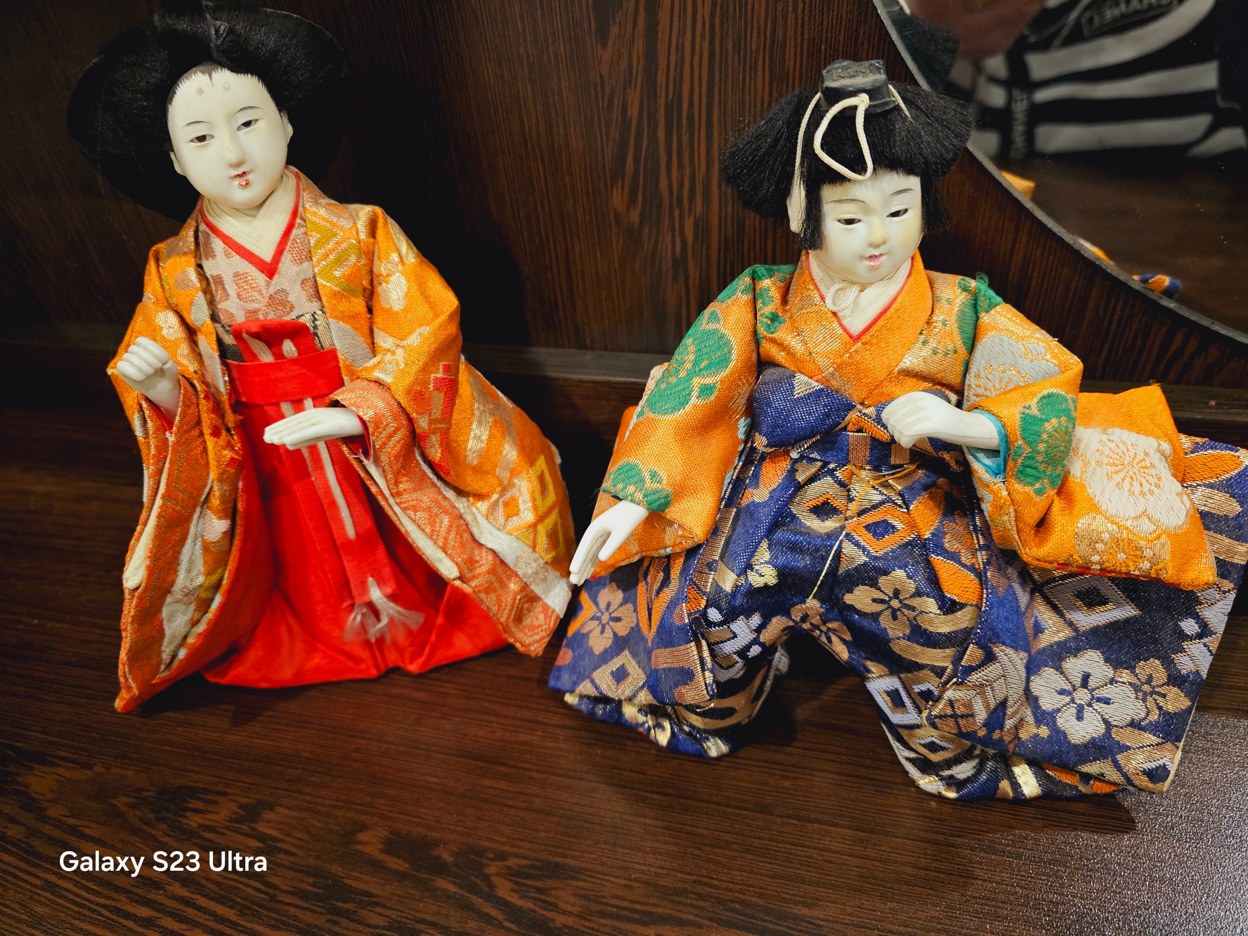 عروسک ژاپنی دستساز عتیقه توصیحات