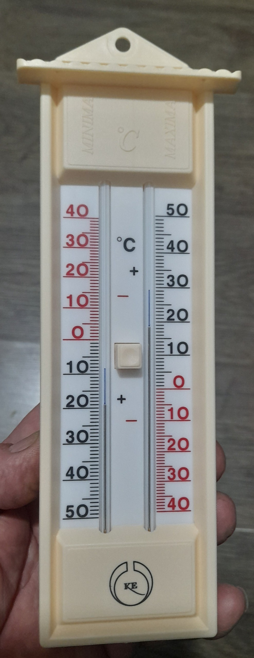 دماسنج جیوه ای ماکسیمم مینیمم KE