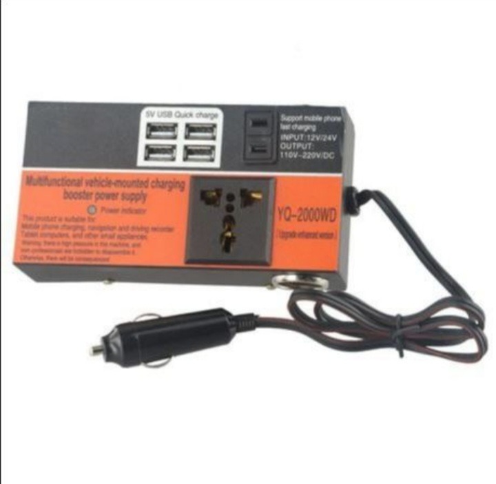 اینورتور 220 ولت 2000 آمپر فندکی خودرو