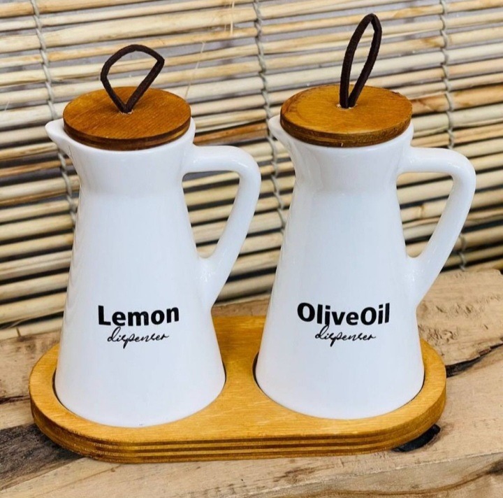 آبلیمو و روغن جفتی سرامیک و استند ارکیش