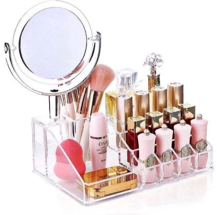 باکس و استند آرایش آینه دار ویژن پلاست