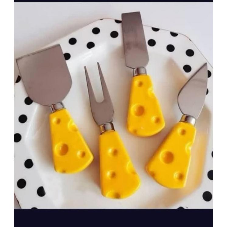 ست کارد 4 عددی صبحانه خوری پنیری