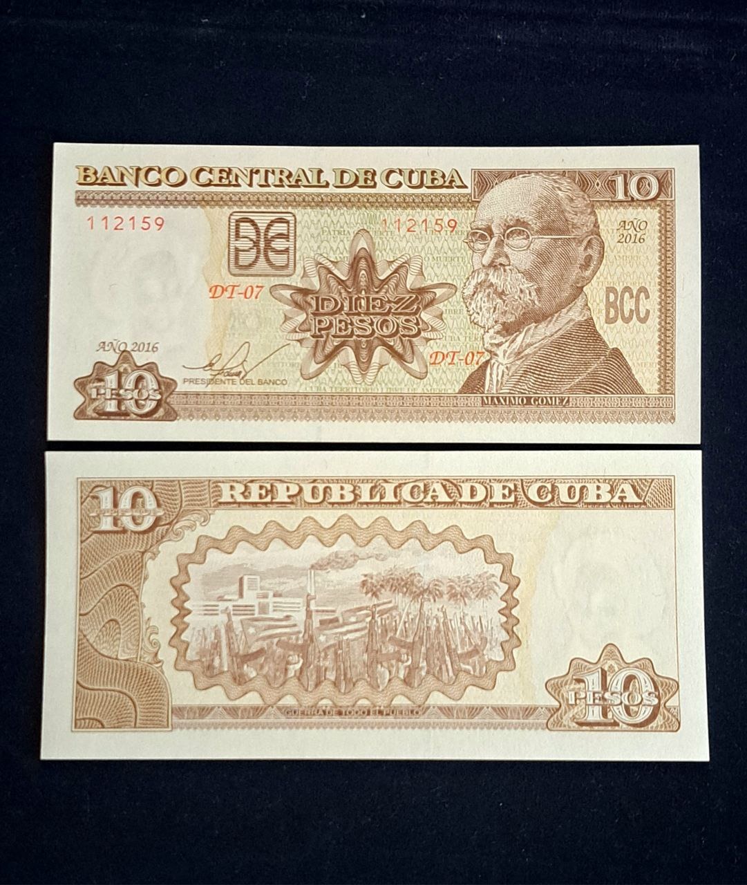 10 پزو کوبا برای جفت دوعددخرید کنید