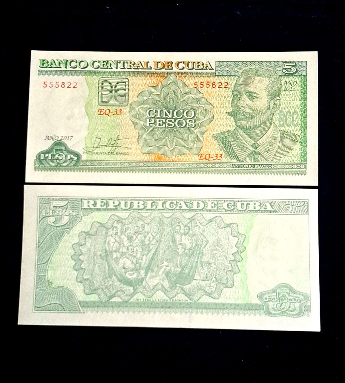 5 پزو کوبا برای جفت دوعددخرید کنید