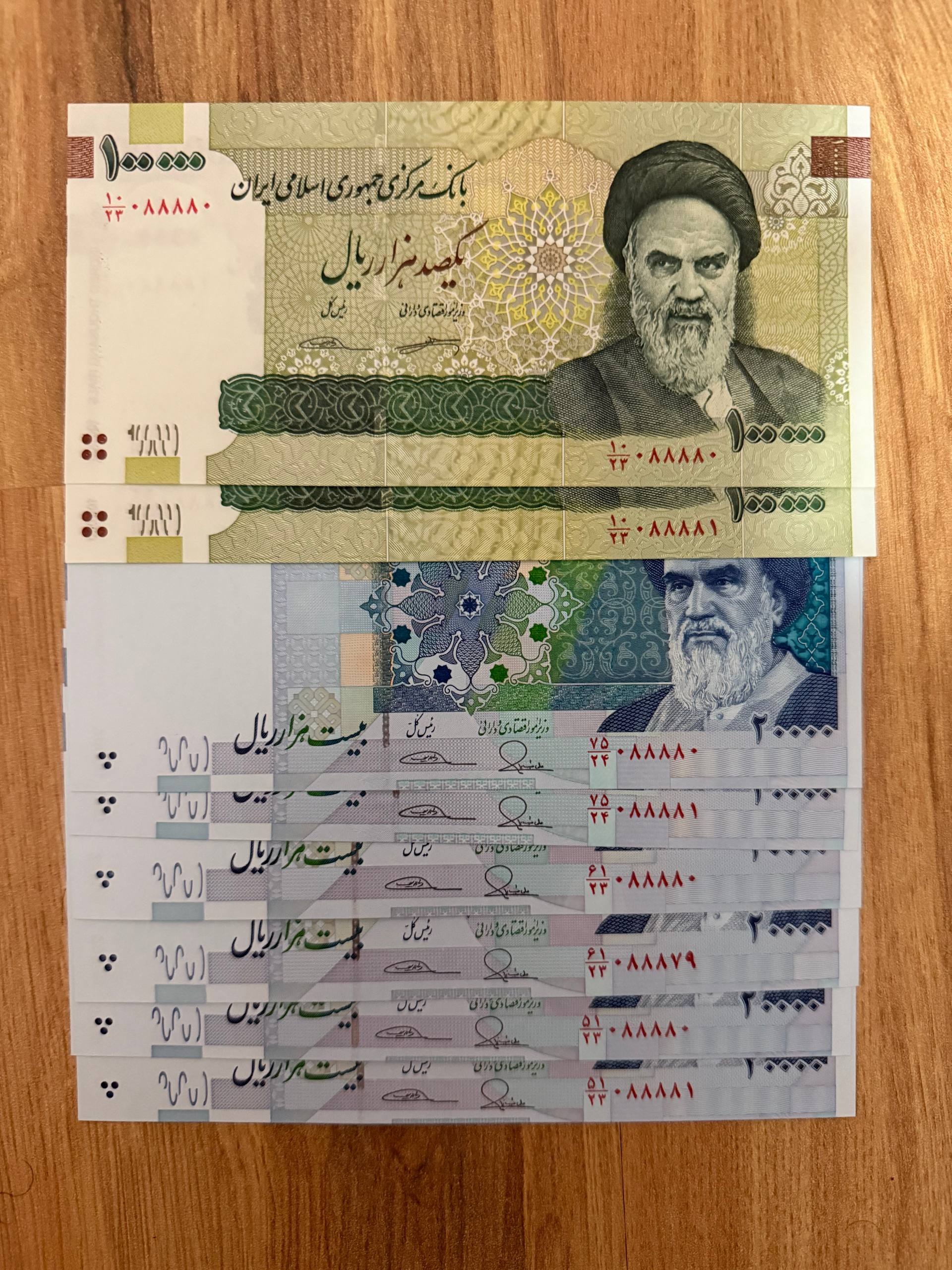 ست اسکناس دو هزاری و ده هزاری 088880