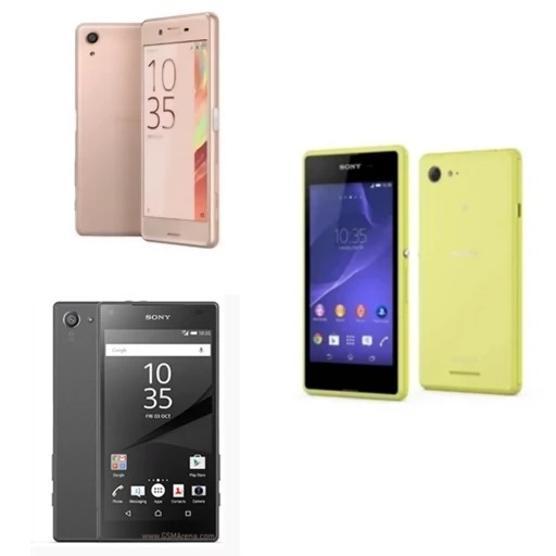 ماکت اصلی گوشی سونی اکسپریا X و Z5 Compact و E3