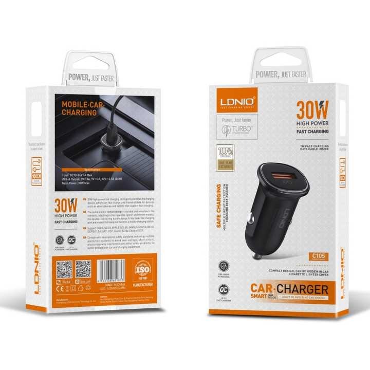 شارژر فندکی اورجینال الدینیو مدل C105