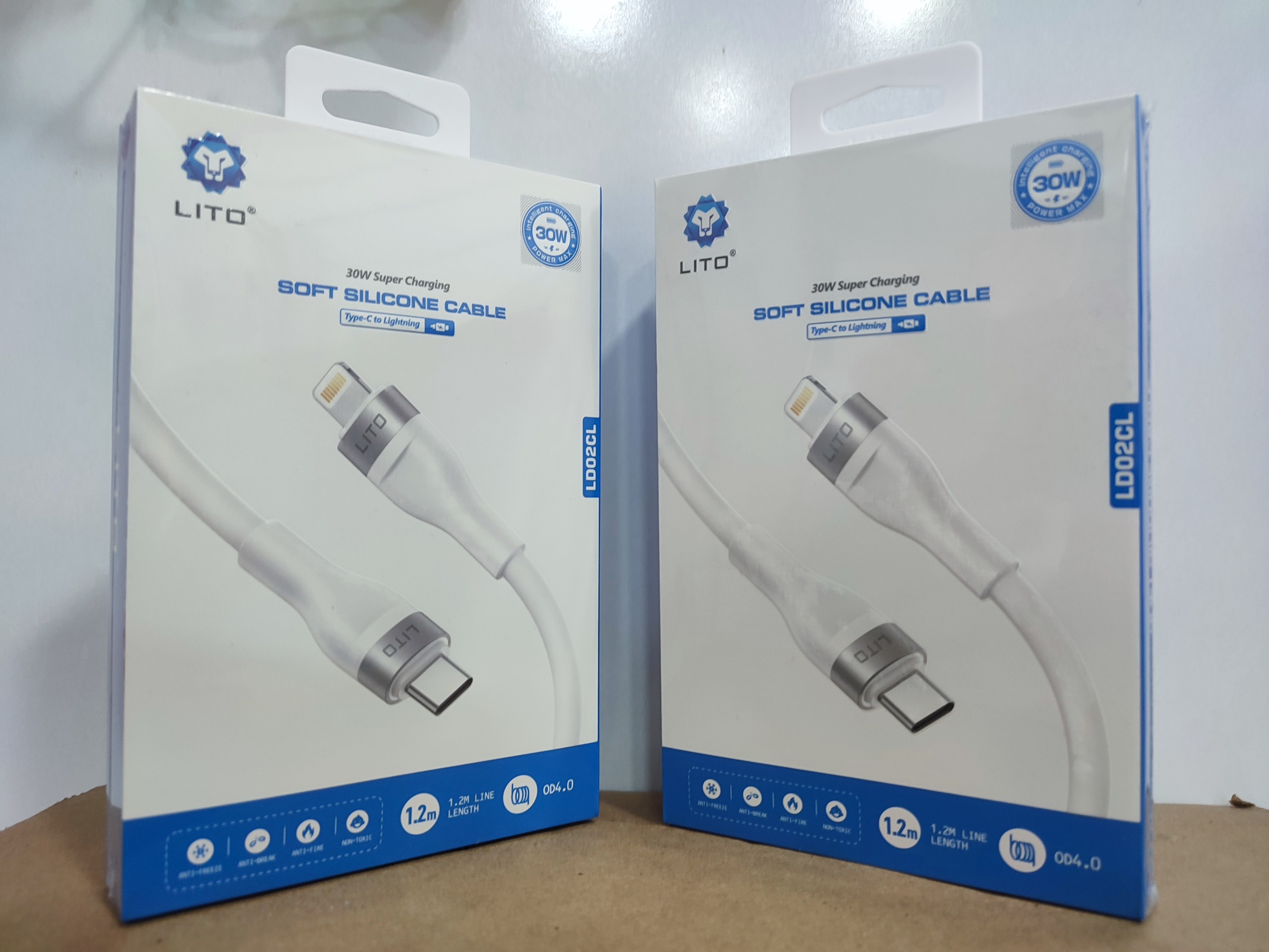 کابل شارژ 30 وات برند LITO مدل LD02CL