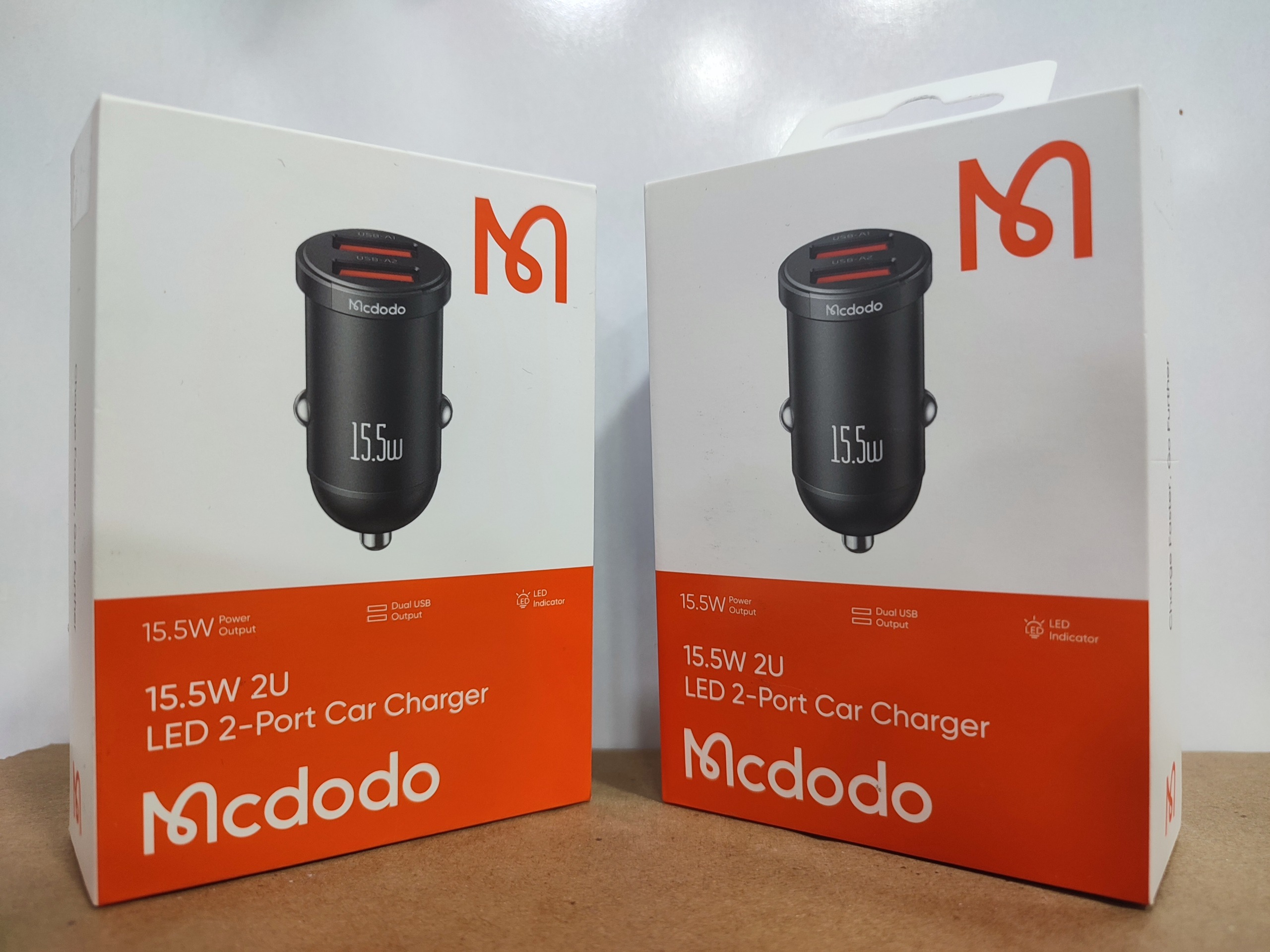 فندکی شارژ Mcdodo مدل CC-2950 دو پورت USB
