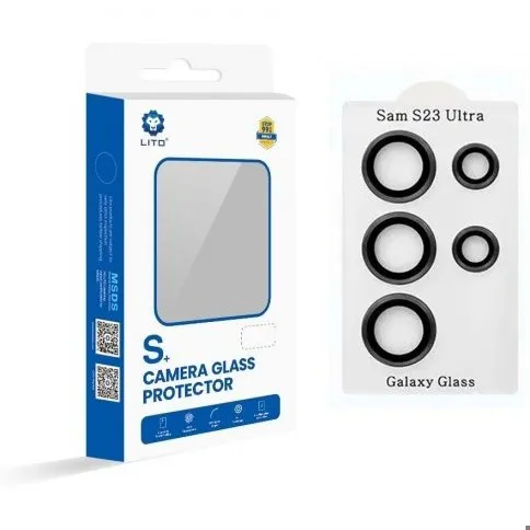 محافظ دوربین شیشه ای S23 Ultra برند LITO