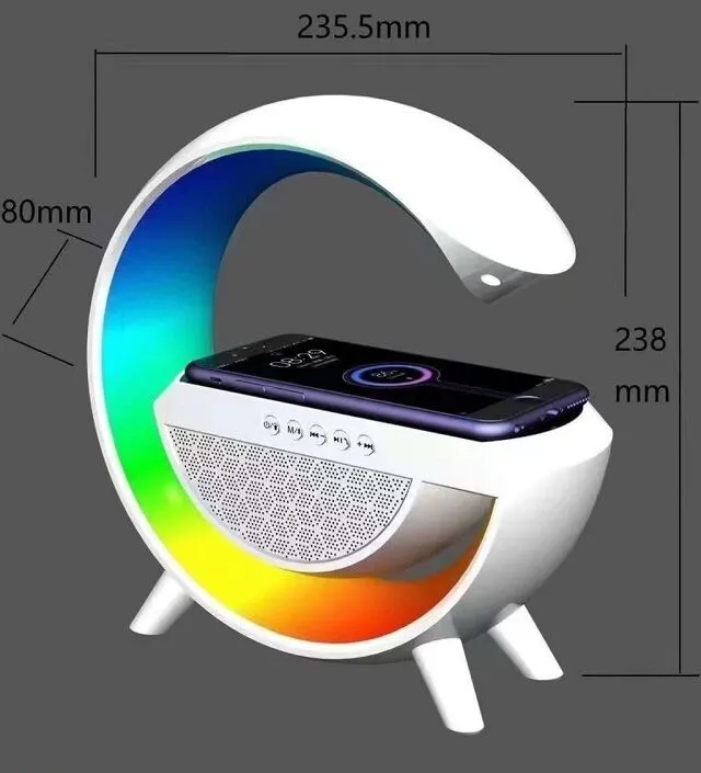 اسپیکر و شارژر وایرلس مدل RGB BT2301