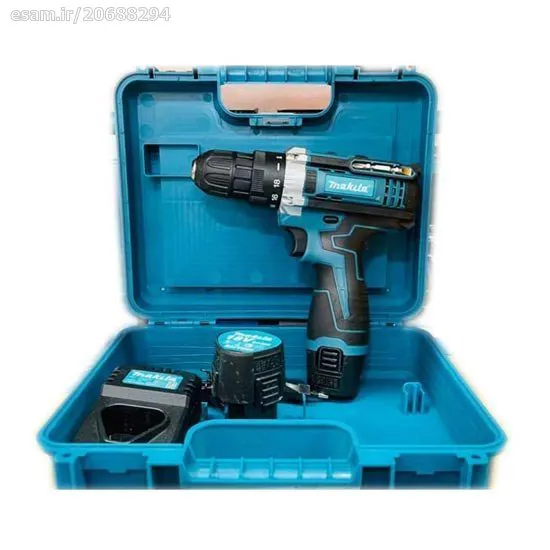 دریل شارژی 21 ولت سه کاره ماکیتا