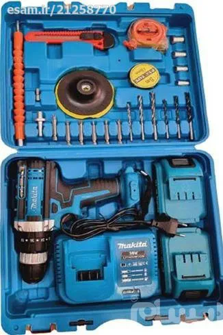 دریل شارژی 36 ولت ماکیتا 4 کاره مدل Germany-36v