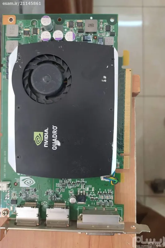 کارت گرافیک 512 مگ 128 بیتی quadro fx580 رندرینگ