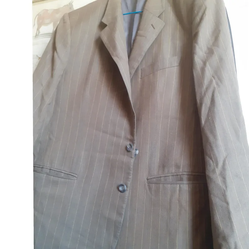 کت مردانه راه راه نمره52