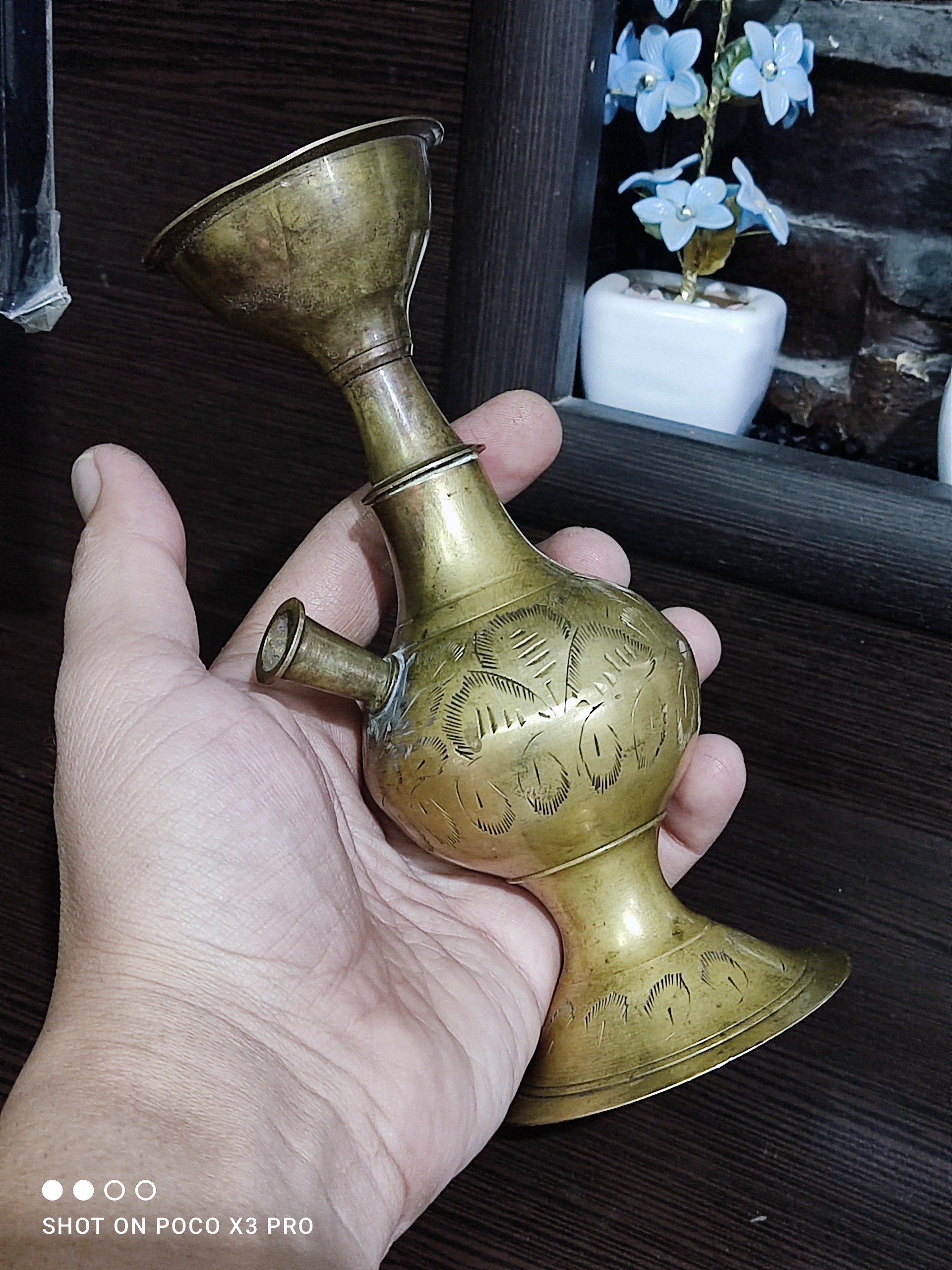 گلابدون برنجی قدیمی