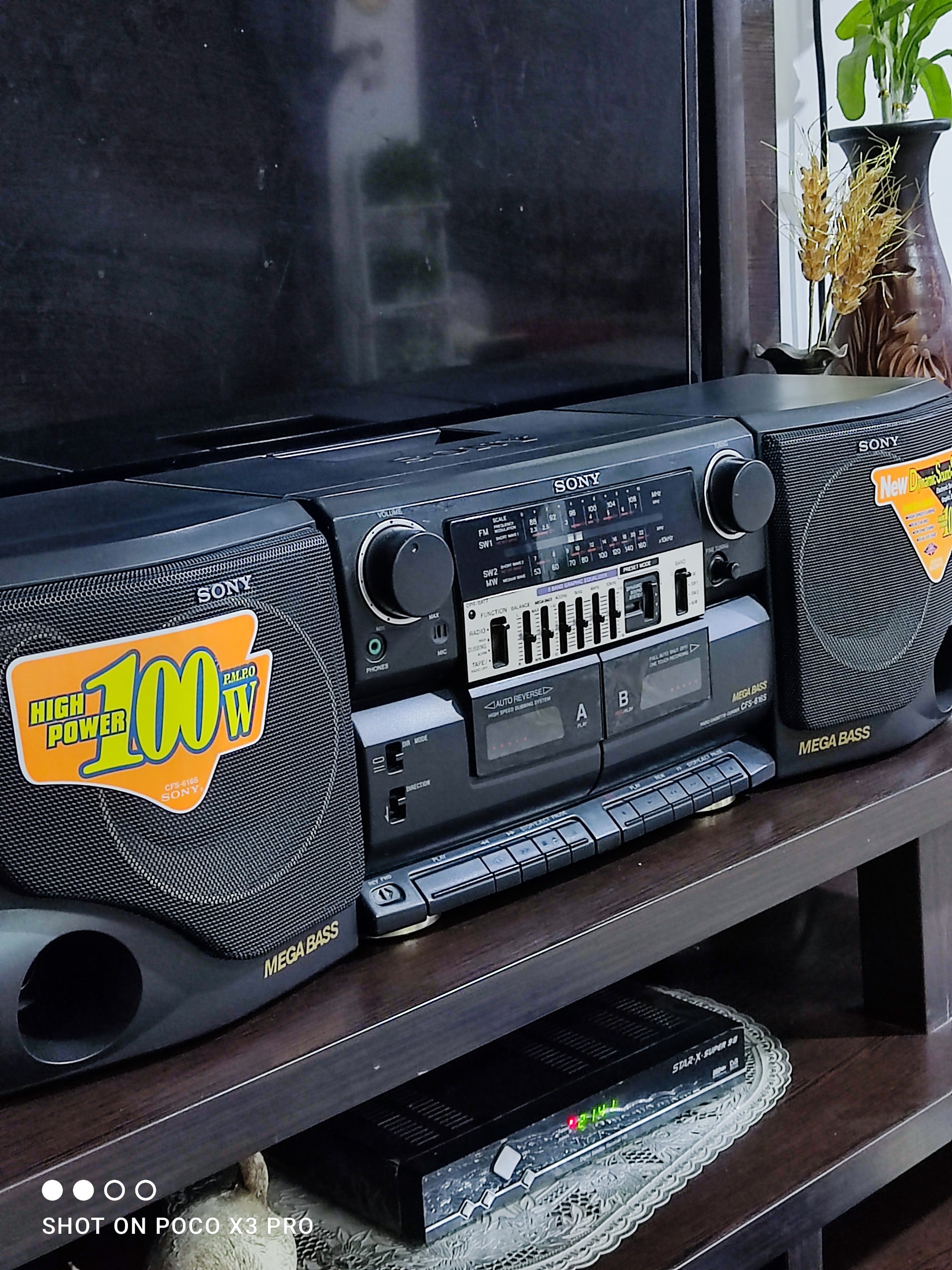 ضبط صوت قدیمی سونی آک