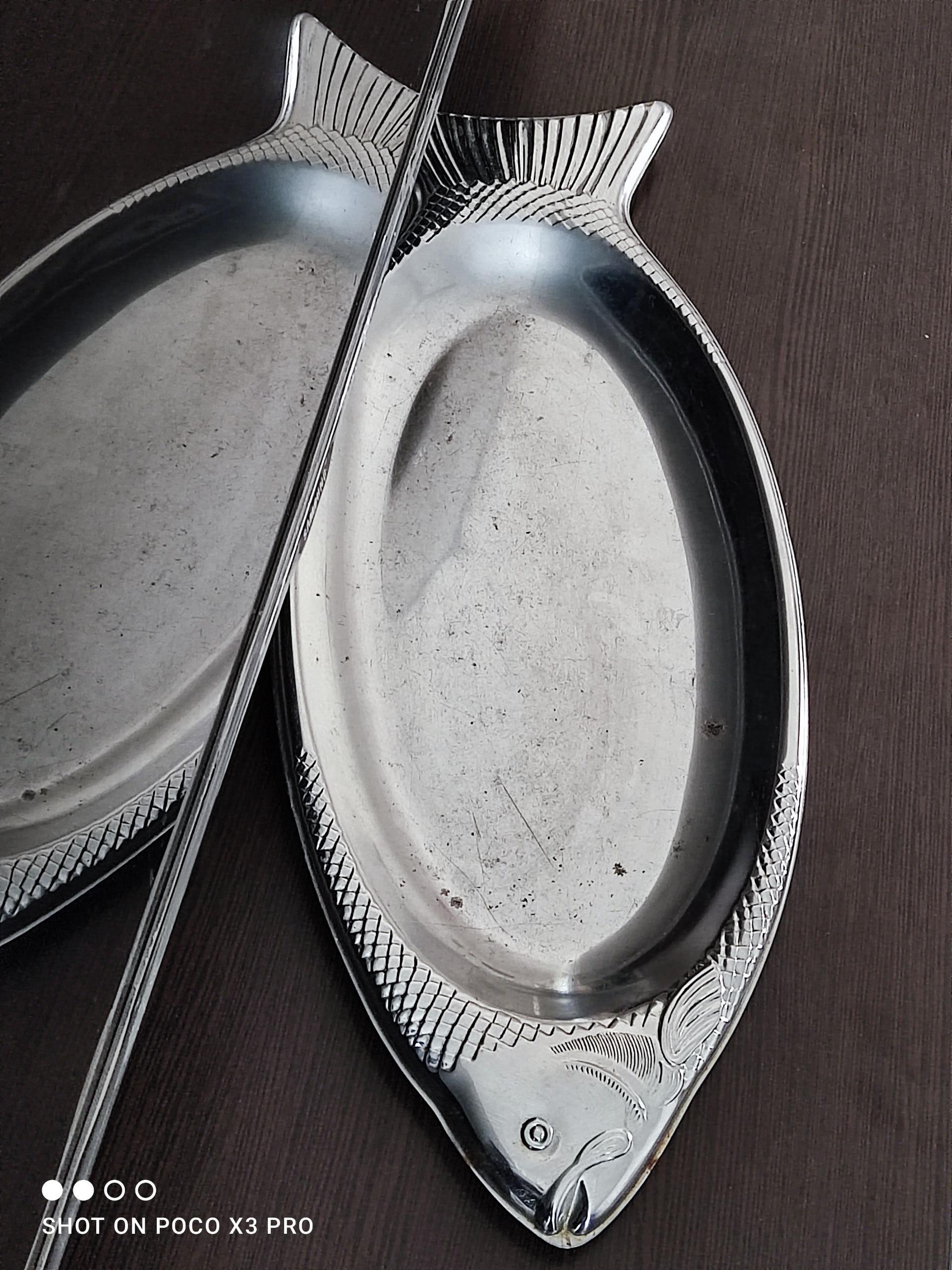 سینی فلزی قدیمی