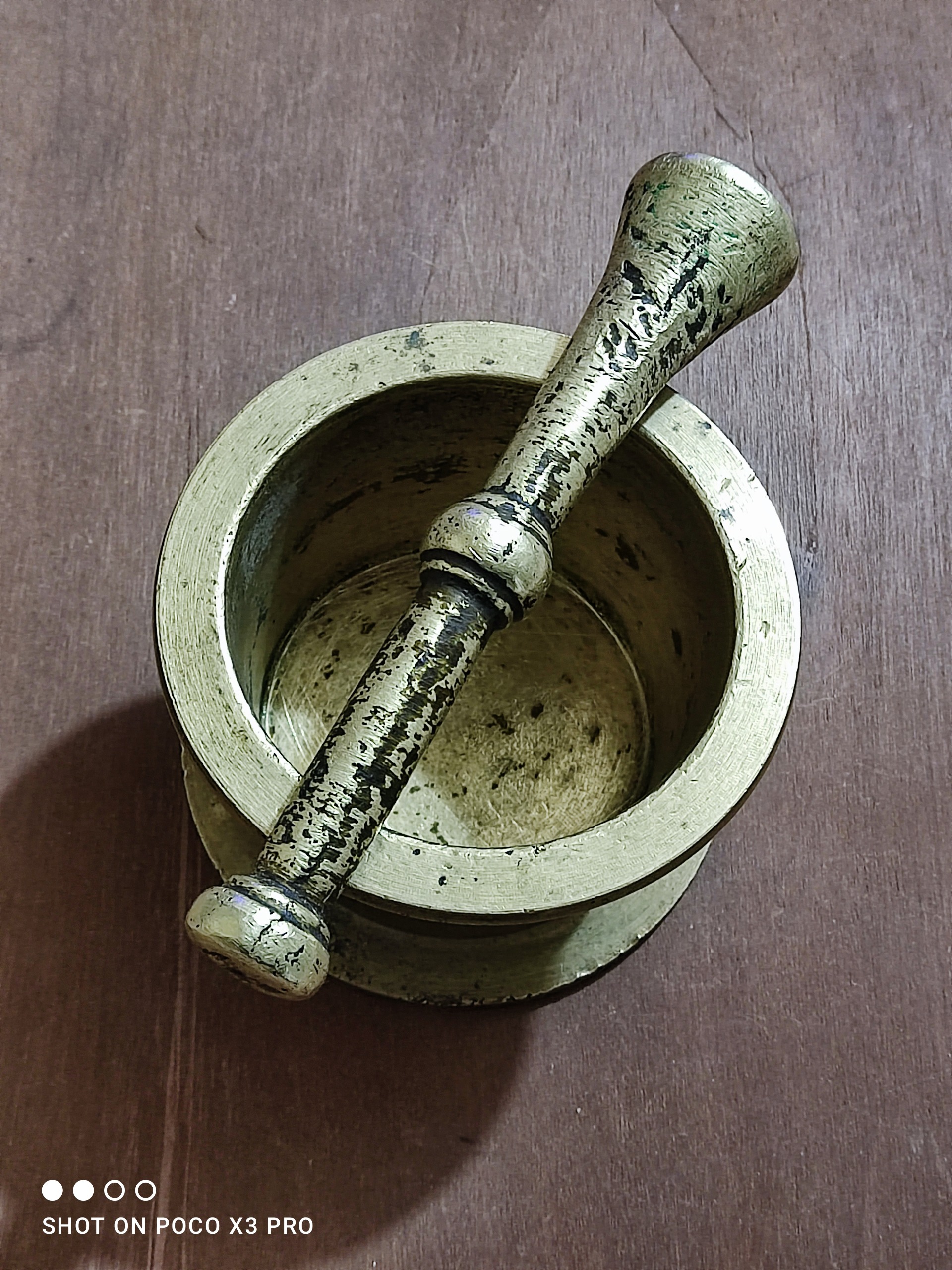 هاون برنجی قدیمی