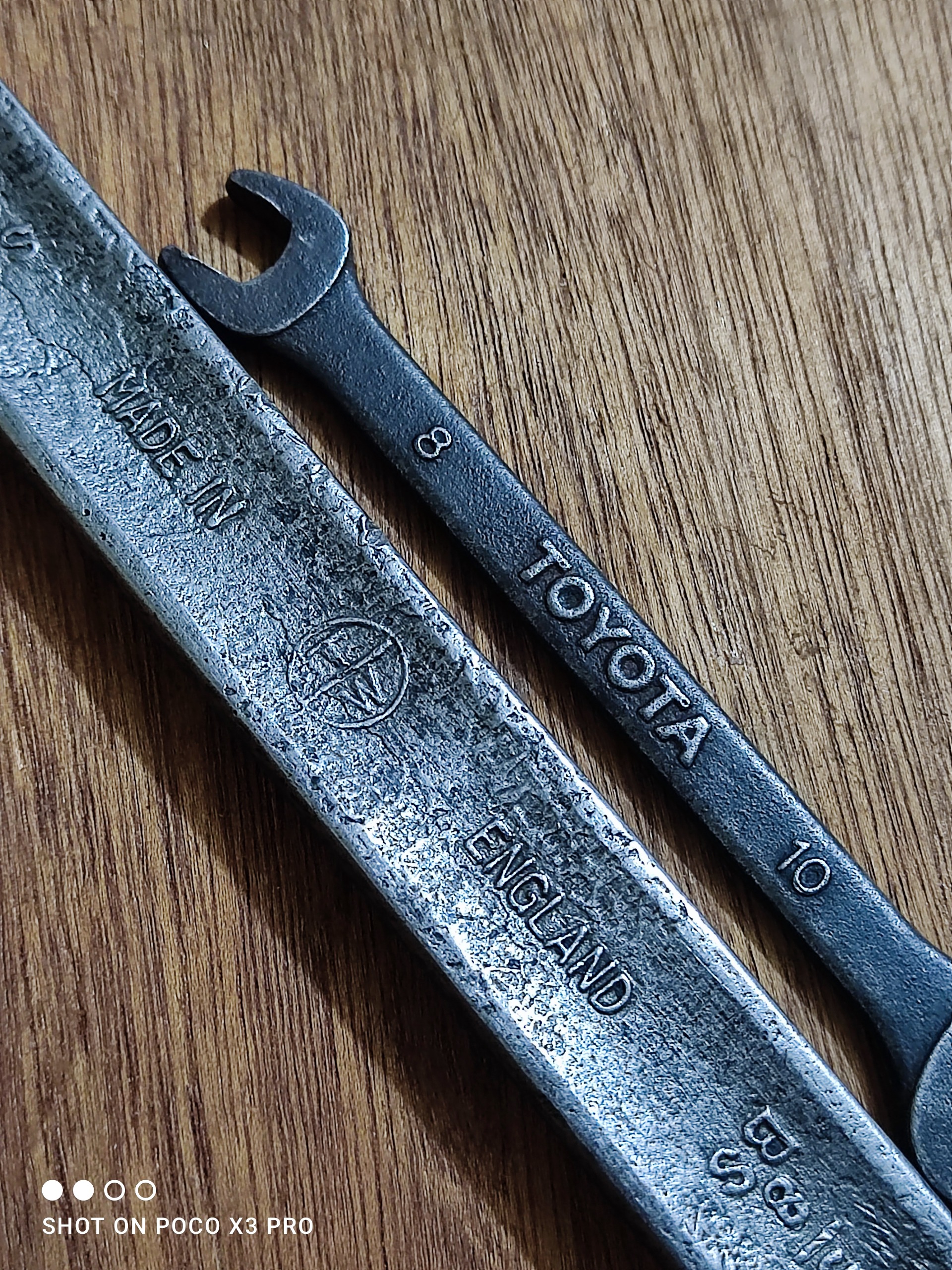 دو عدد آچار قدیمی کمیاب و کلکسیونی