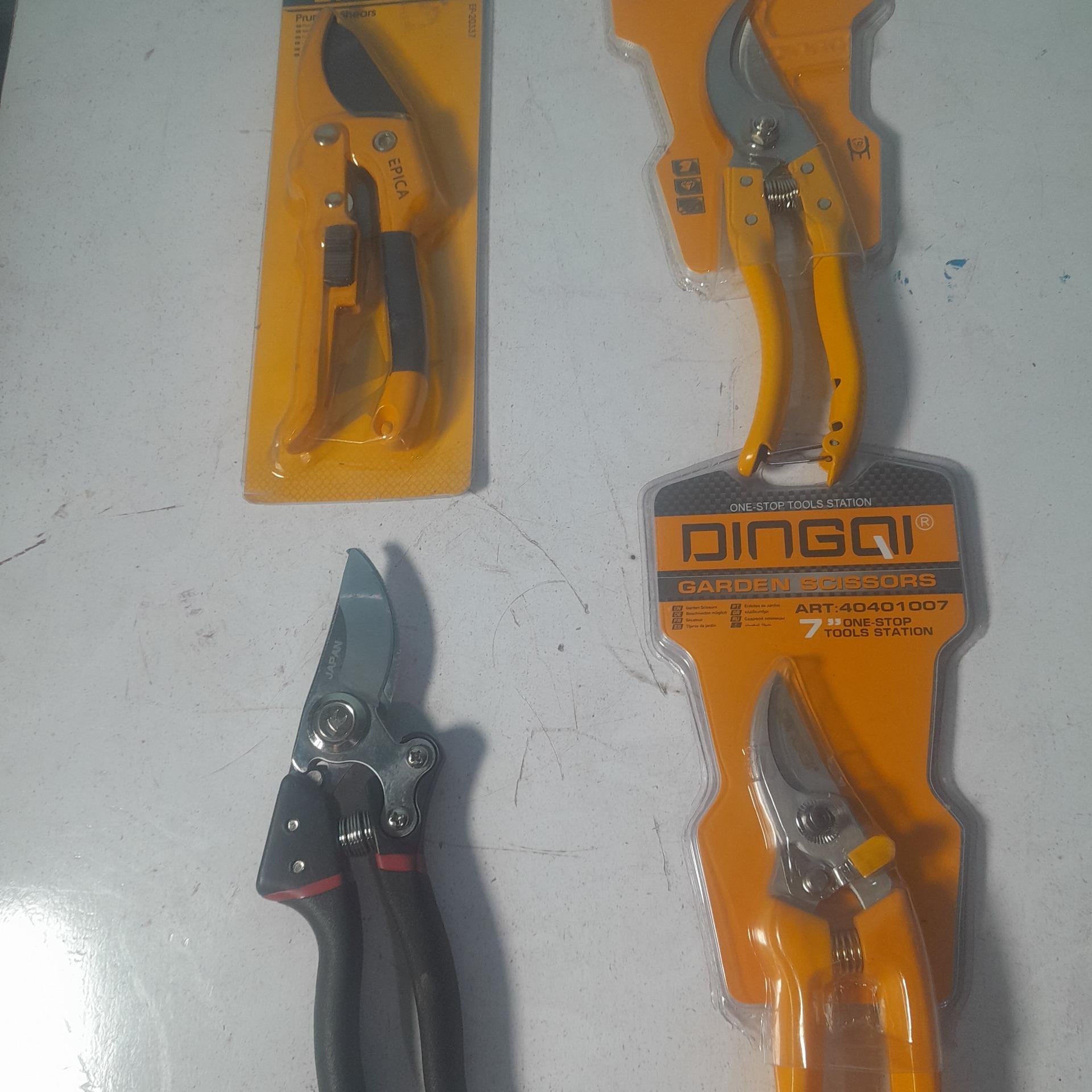 ست چهار عدد قیچی باغبانی انواع